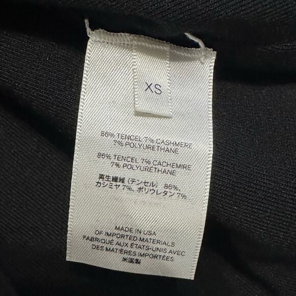 The Row Dembe Sweater Top in Black size XS Mock Turtleneck - Picture 7 of 9